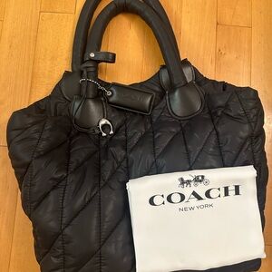 Coach Iris Puffer Tote